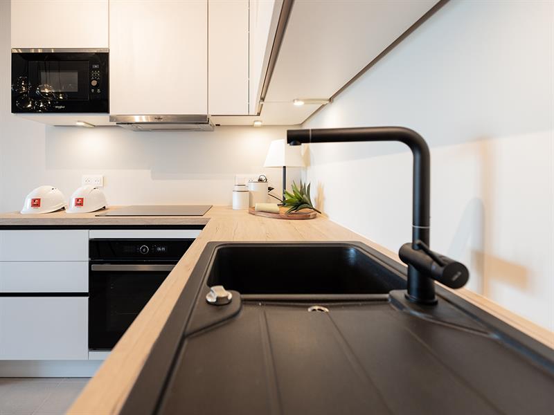 Liège Bavière - Appartement témoin - Cuisine